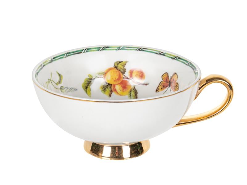 Набір чайних чашок порцелянових з блюдцем Lefard Холодне літо на 2 персони 200 мл (975-070) - фото 4 Набір чайних чашок порцелянових з блюдцем Lefard Холодне літо на 2 персони 200 мл (975-070) - фото 4