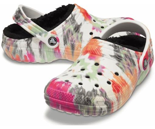 Сабо Crocs Classic Lined Tie Dye M5W7 р. 37 24 см (206341) - фото 3 Сабо Crocs Classic Lined Tie Dye M5W7 р. 37 24 см (206341) - фото 3