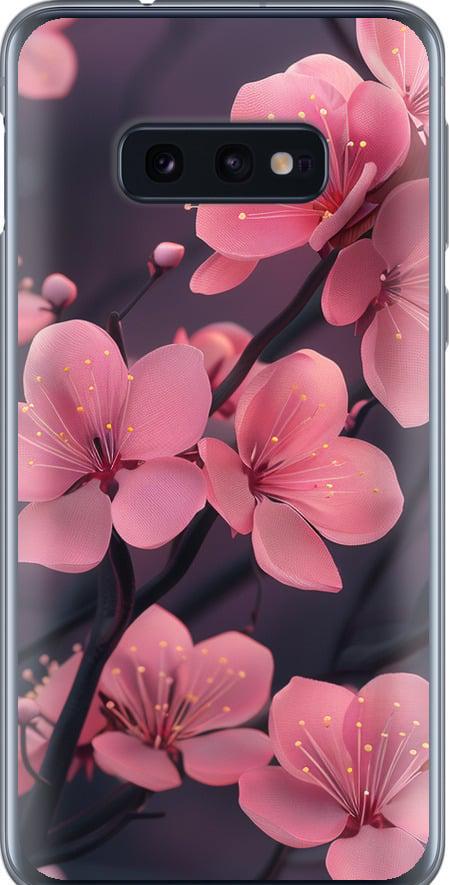 Чехол на Samsung Galaxy S10e Пурпурная сакура (6075t-1646-42517)