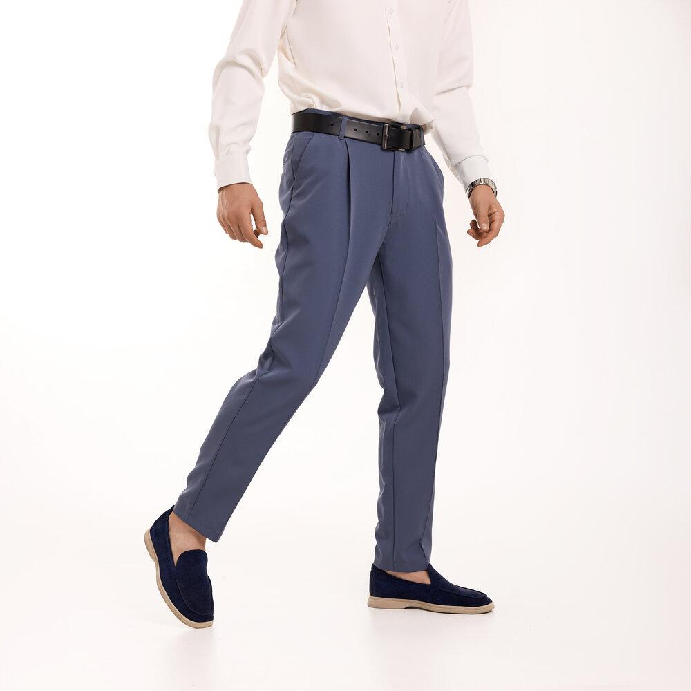 Штани чоловічі класичні Pobedov Legend прямі XXL Антрацит (25071/4) - фото 3