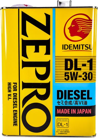Моторное масло IDEMITSU ZEPRO Diesel DL-1 5W-30 4 л (206)