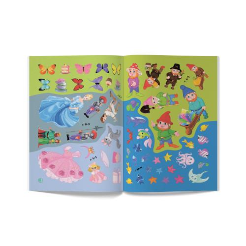 Книга "Перші розвивальні наліпки. Казкові принцеси. 57 наліпок" (F00023893) - фото 2 Книга "Перші розвивальні наліпки. Казкові принцеси. 57 наліпок" (F00023893) - фото 2