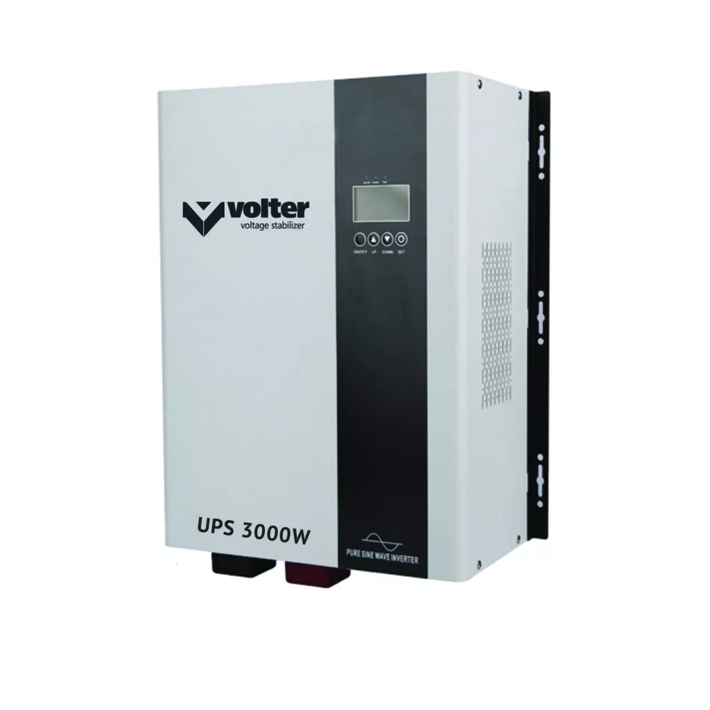 Источник бесперебойного питания Volter UPS-3000W 9000 Вт 24В с правильной синусоидой