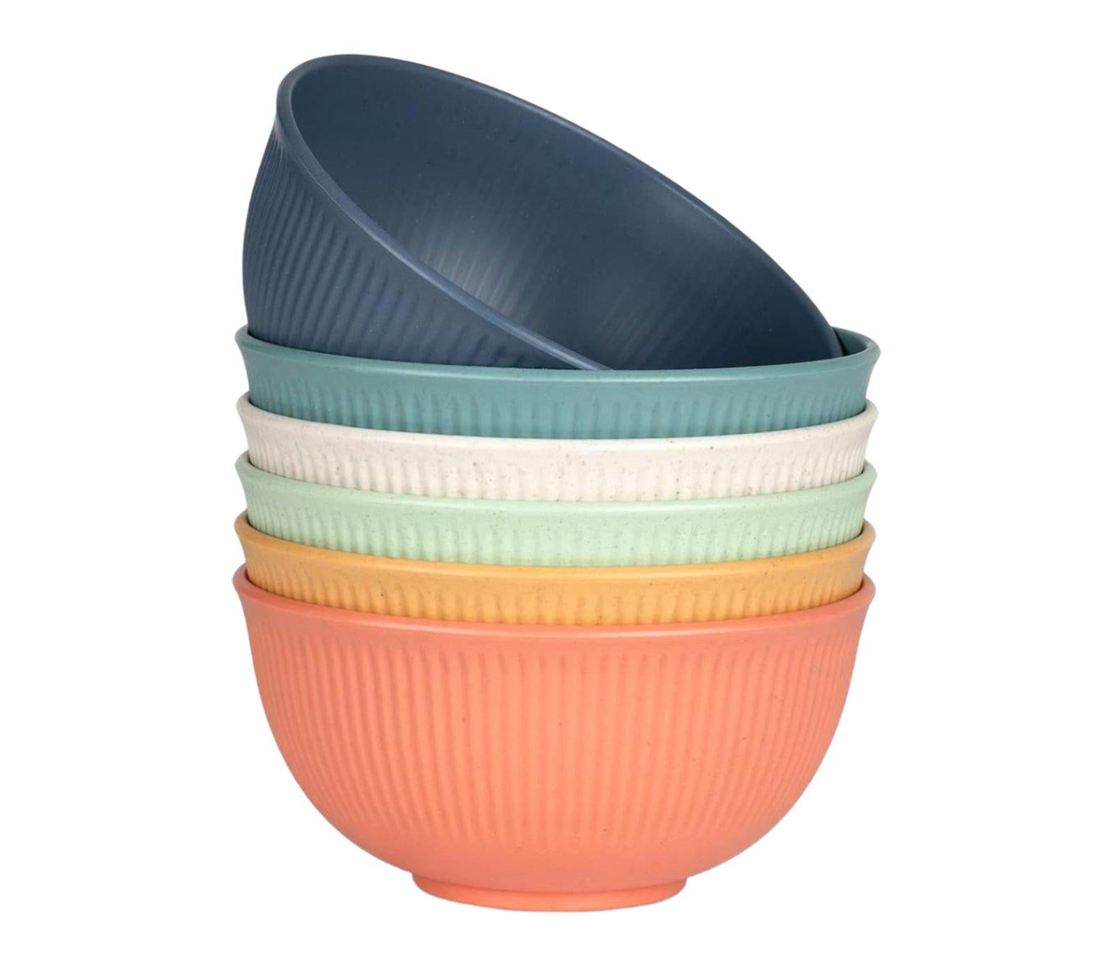 Набор мисок из пшеничной соломы KAY RUK 6 предметов