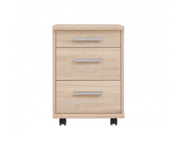 Комод офісний Gerbor Офіс Лайн KON3S з ДСП Дуб Сонома - фото 2