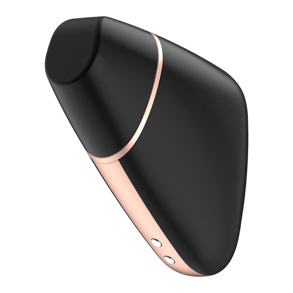 Вибратор клиторальный вакуумный Satisfyer Love Triangle 9 см Черный (28715)