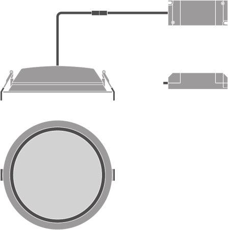 Светильник LED встроенный Ledvance DL Alu DALI 35W 220V 3150Lm 6500K ⌀215 мм DIM IP44 Белый (4058075091719) - фото 5