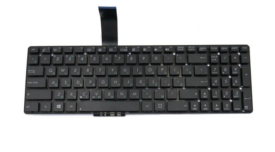 Клавіатура для ноутбука Asus K55VS матова (0KNB0-6100RU00)