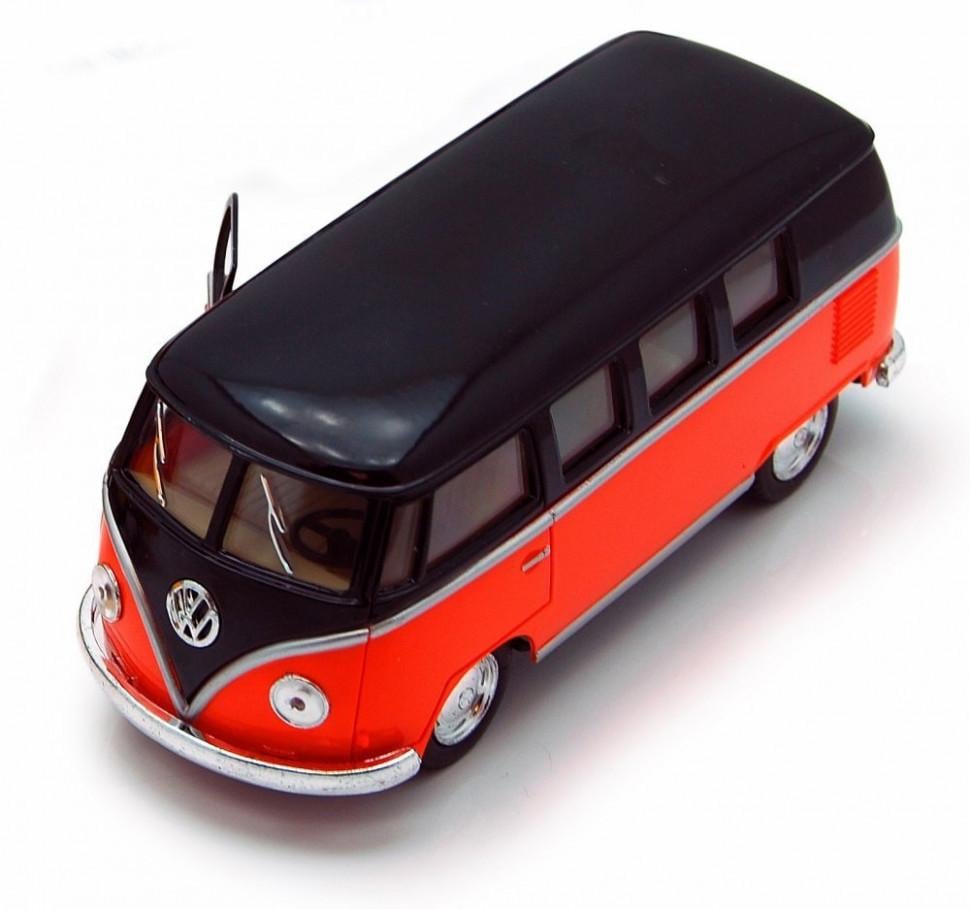 Модель-автобус Kinsmart Volkswagen BUS Красный