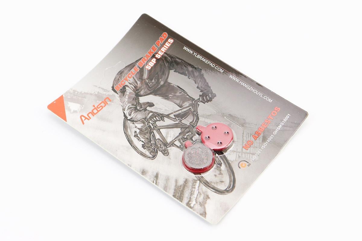 Тормозные колодки Disk-brake YL-1013 Красный (411345)