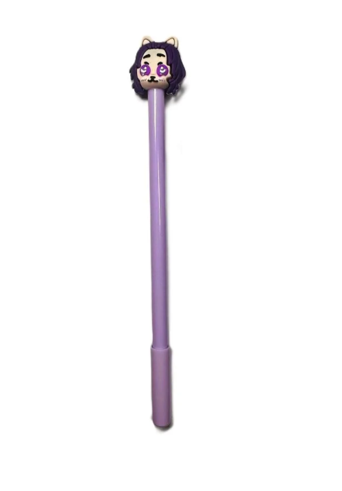 Ручка гелевая черная Girl cat ears Фиолетовый (0342) Ручка гелевая черная Girl cat ears Фиолетовый (0342)