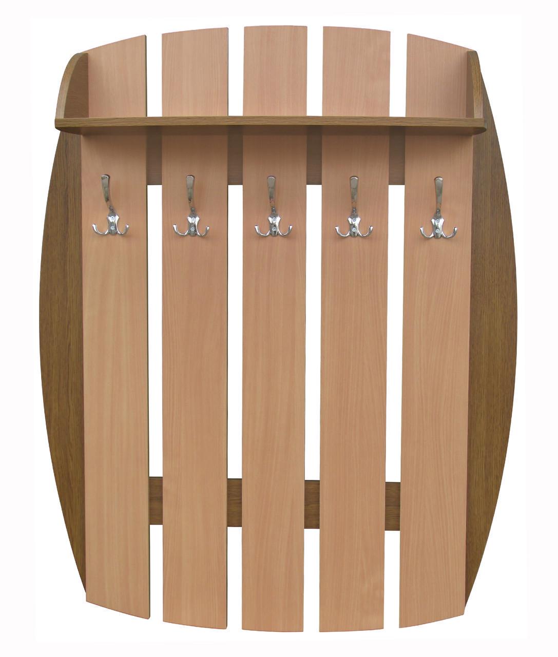 Вешалка для одежды МАКСИ-МЕбель №4 Орех гварнери/Бук (8134) Вешалка для одежды МАКСИ-МЕбель №4 Орех гварнери/Бук (8134)