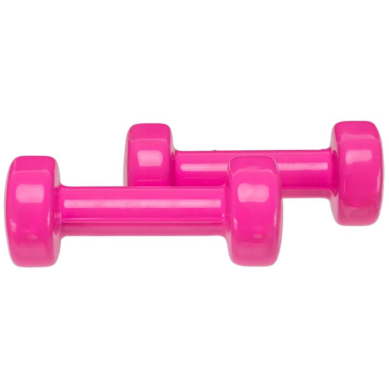 Гантели для фитнеса с виниловым покрытием Zelart Beauty TA-5225-1 2 шт. 1 кг Розовый (DR004972) - фото 6 Гантели для фитнеса с виниловым покрытием Zelart Beauty TA-5225-1 2 шт. 1 кг Розовый (DR004972) - фото 6