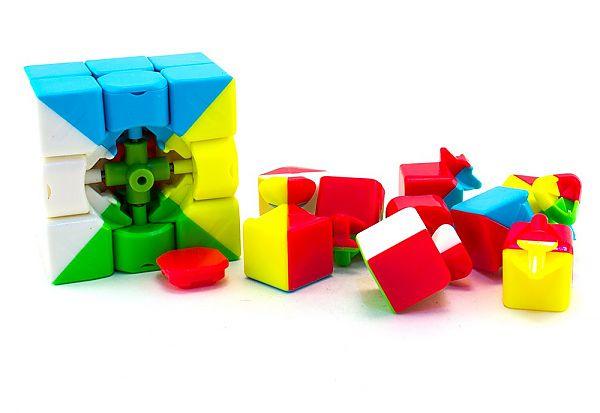 Головоломка кубик Warrior W QiYi MoFangGe 3x3 (14852) - фото 6 Головоломка кубик Warrior W QiYi MoFangGe 3x3 (14852) - фото 6