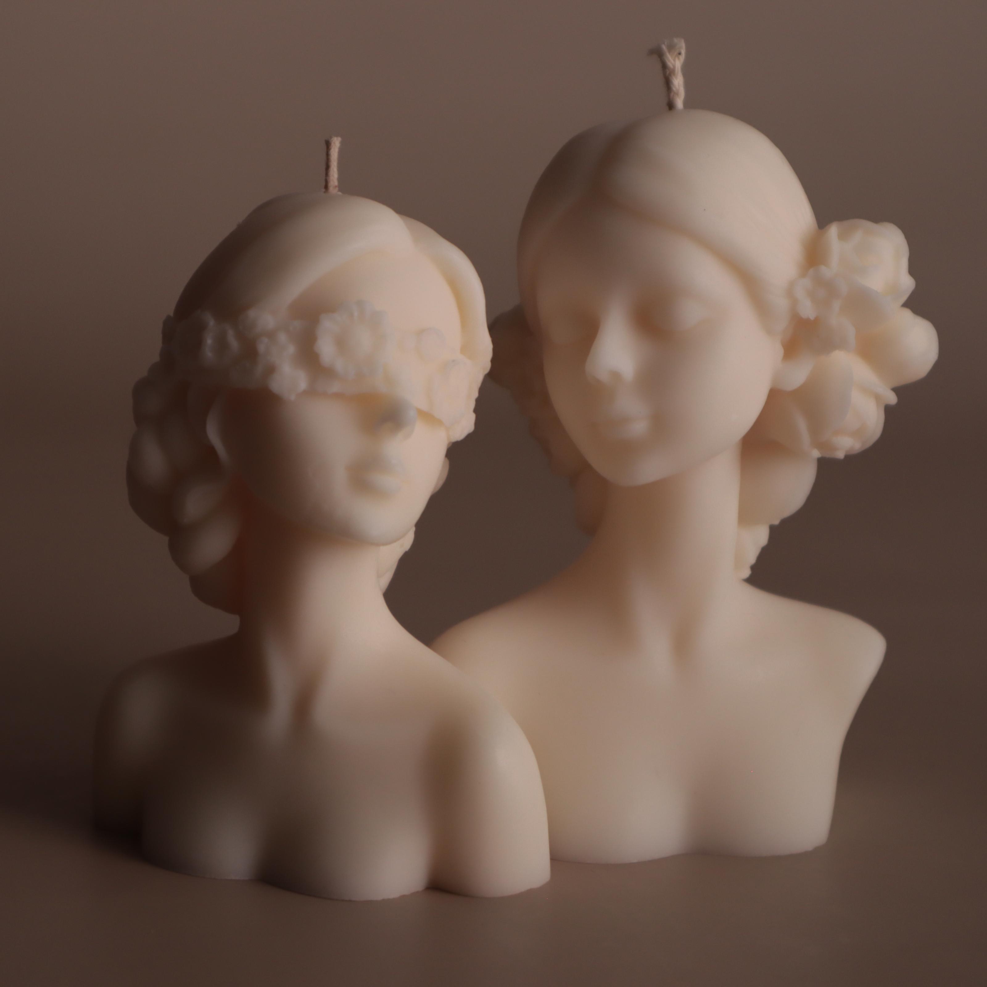 Подарунковий набір аромасвічок Wax Harmony Ваніль Дівчата з квітами (3000061)