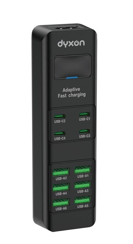 Фільтр-подовжувач мережевий DYXON US-D03 28W 4xUSB-C 6xUSB-A FAST CHARGER 2 м Black (DXN-USD03-28W-2M-B) Фільтр-подовжувач мережевий DYXON US-D03 28W 4xUSB-C 6xUSB-A FAST CHARGER 2 м Black (DXN-USD03-28W-2M-B)