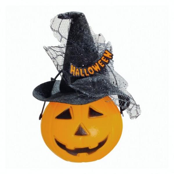 Декор на Хэллоуин Seta Тыква в колпаке (18-970BLK-OR)
