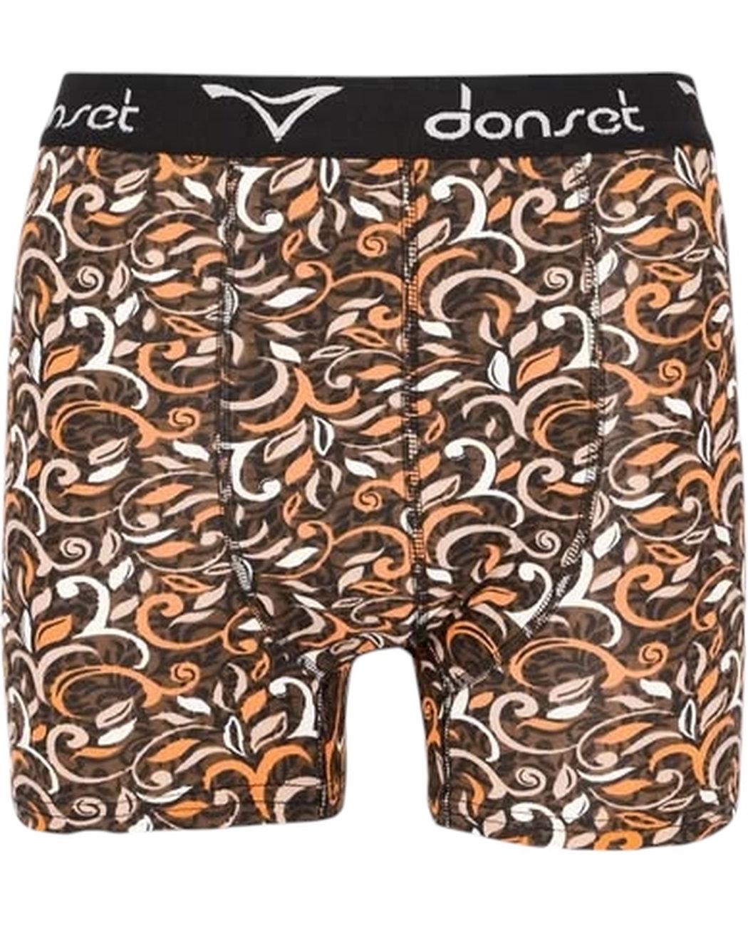 Трусы-боксеры мужские Donset DSPATT003.3 Вензели 2XL Коричневый (87102937900003)