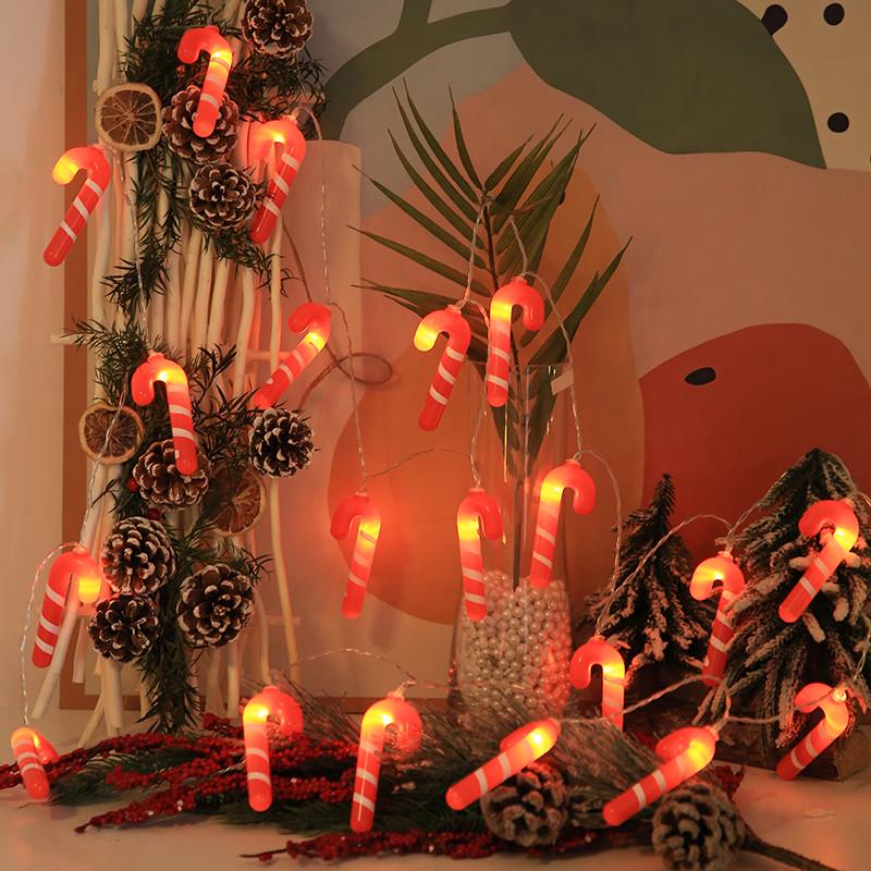 Гірлянда LED Різдвяні льодяники 3 м 20 USB Тепле білий (2797446565) - фото 2 Гірлянда LED Різдвяні льодяники 3 м 20 USB Тепле білий (2797446565) - фото 2