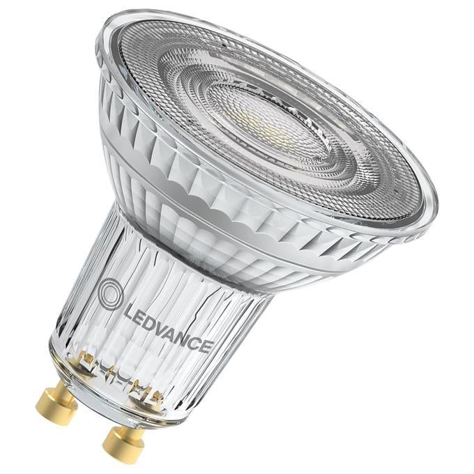 Лампа світлодіодна Ledvance PAR16 6,1W/230V/575 Лм /3000K GU10 50x52 мм DIM рефлекторна (4099854456299)