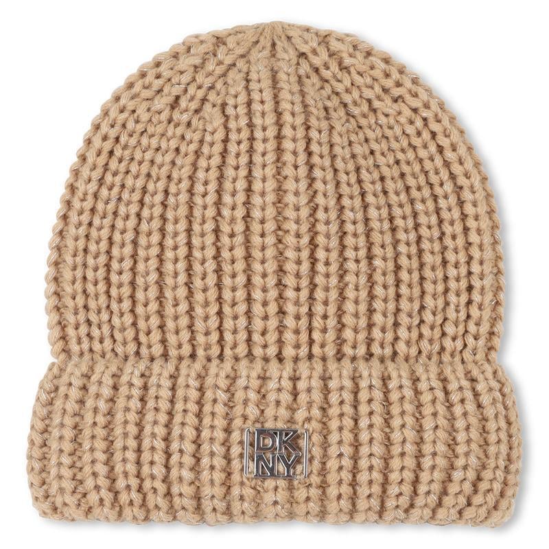 Шапка DKNY 62490 р. 54-56 Металік/Бежевий (2854435307)