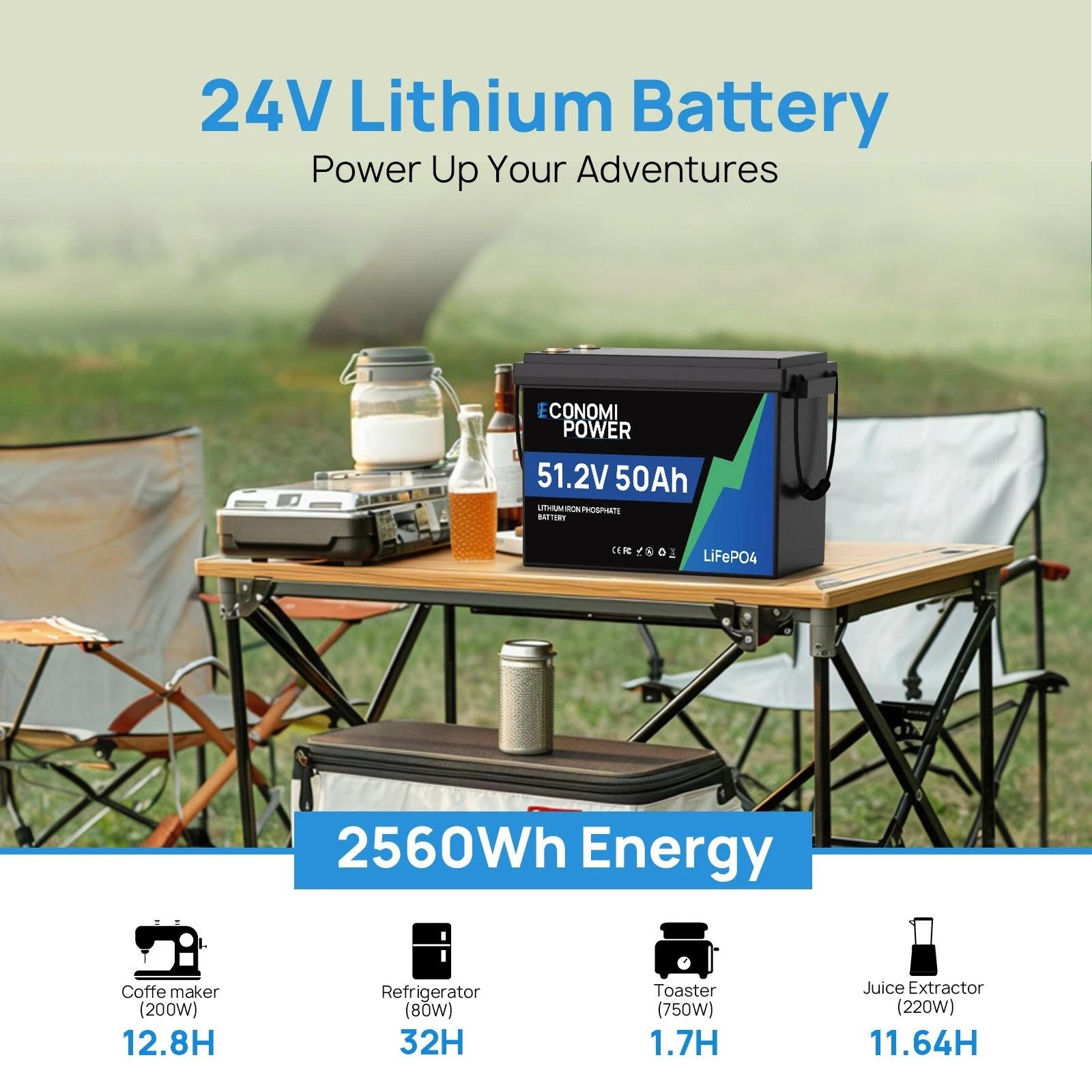 Аккумулятор LiFePO4 для солнечных станций/дома и кемпинга 48V 50 Ah 5120Wh с BMS 50A - фото 3 Аккумулятор LiFePO4 для солнечных станций/дома и кемпинга 48V 50 Ah 5120Wh с BMS 50A - фото 3