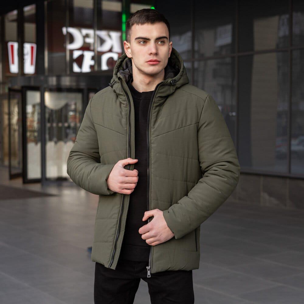 Куртка зимняя Pobedov Winter Jacket Dzen 2XL Хаки (13470379) - фото 4