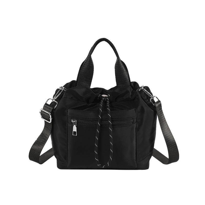 Сумка бакет-бэг Elegorix женская влагостойкая Черный (1759)