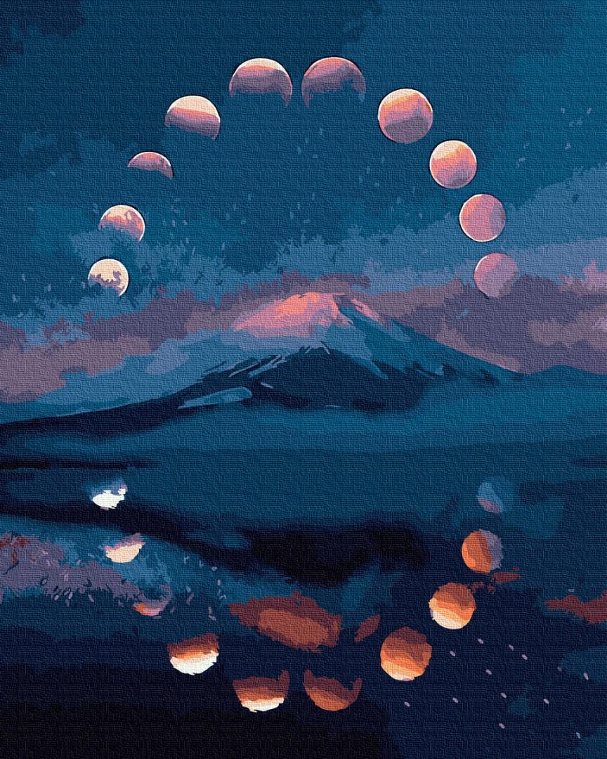 Картина по номерам Brushme Лунный круг 40х50 см (GX30564)