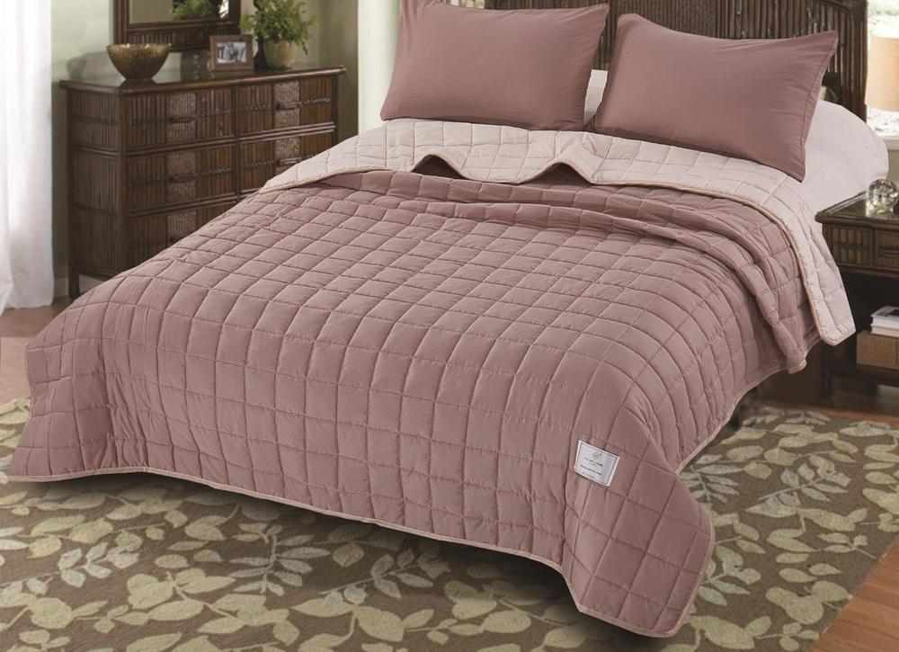 Покрывало Cotton home 220х240 см и 2 наволочки 50х70 см см хлопок СН-1153-50-8 Бежевый (DR013862)