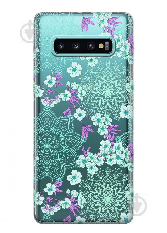 Чехол iSwag для Samsung Galaxy S10 Цветочная мандала (H400) Чехол iSwag для Samsung Galaxy S10 Цветочная мандала (H400)