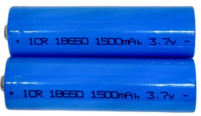 Акумулятори 18650 Li-ion 3,7 V 1500 mAh 2 шт. (34855515)