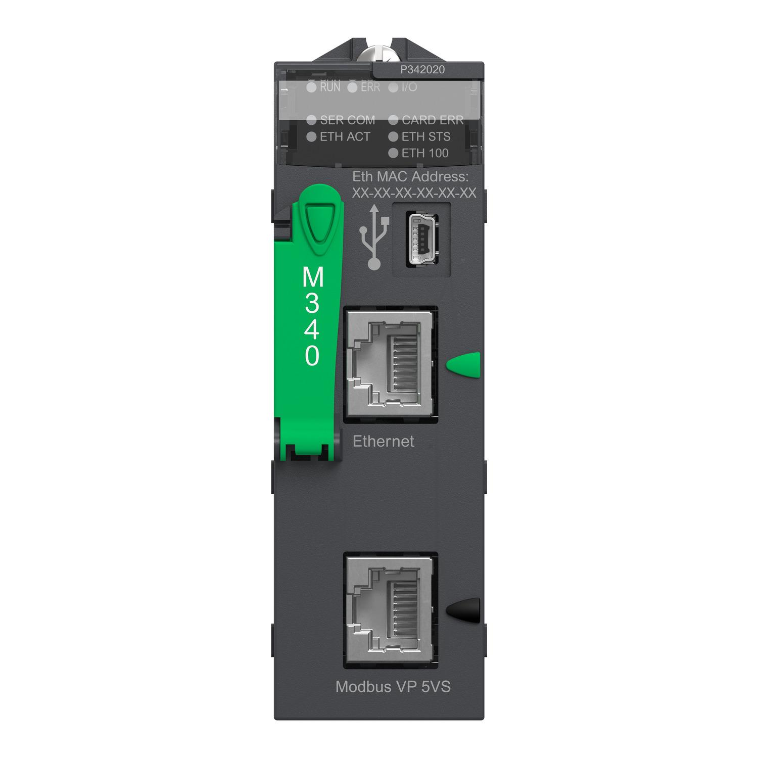 Модуль процессора Schneider Electric CPU340-20 Modbus/EtherNet (BMXP342020) - фото 3