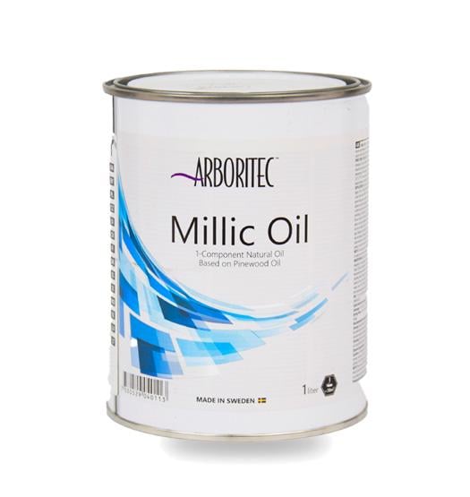 Масло для паркету та дерев'яної підлоги однокомпонентне натуральне Arboritec Millic Oil матове 1 л Прозорий