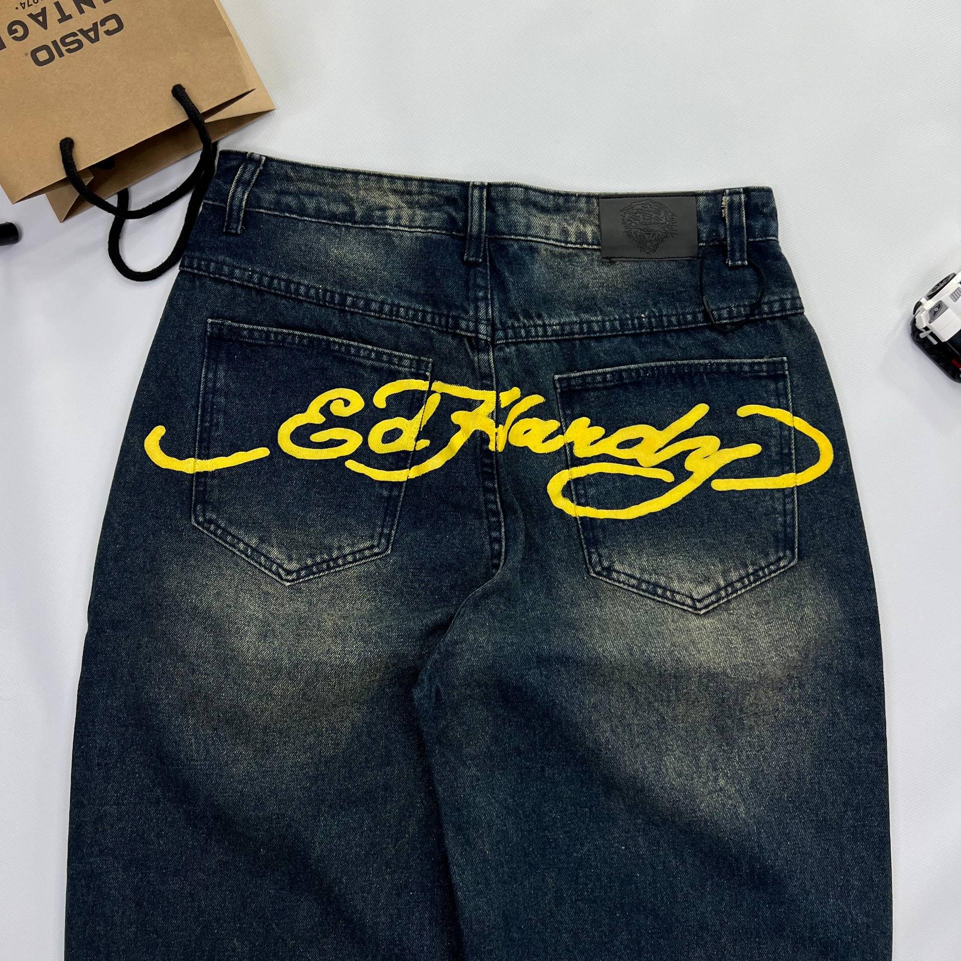 Джинси Ed Hardy Дракон XL (30296459) - фото 4 Джинси Ed Hardy Дракон XL (30296459) - фото 4