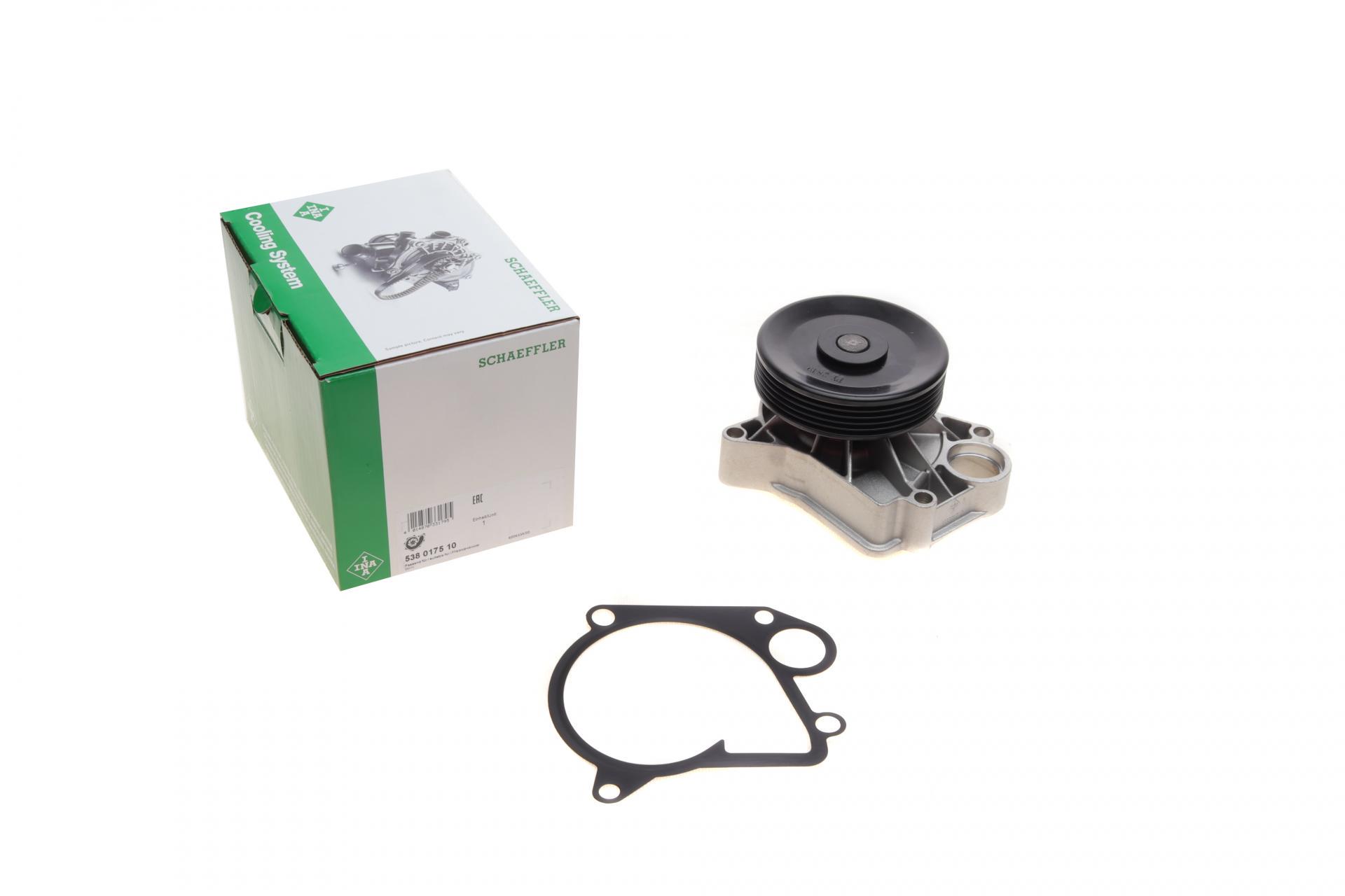 Водяная помпа INA BMW 3 E46 318d/320d 98-03. M47 D20 204D1 (538 0175 10)