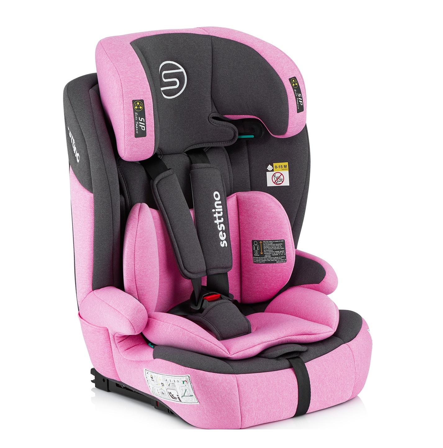Автокресло Sesttino Rocker 9-36 кг Isofix Pink