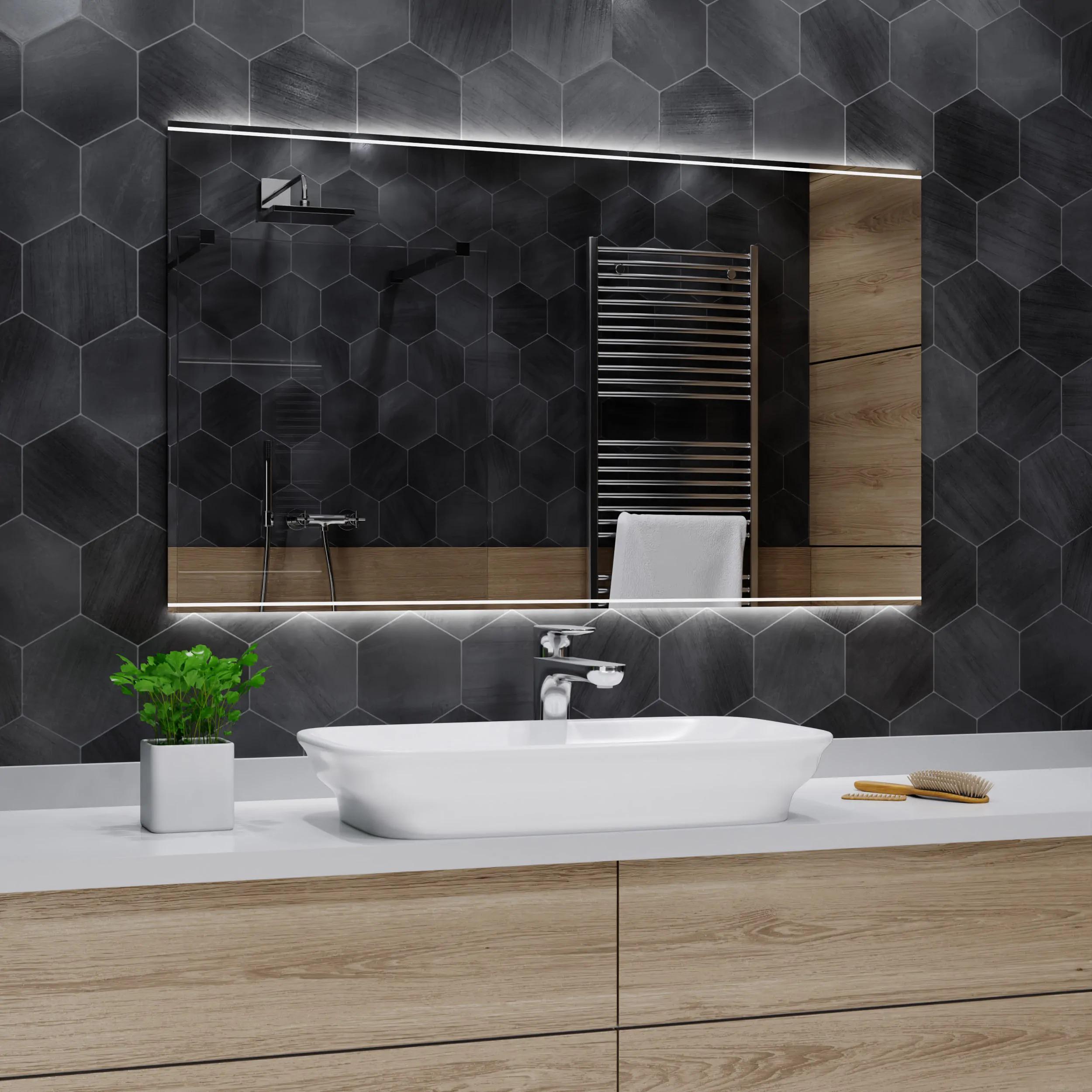 Зеркало Dim Dzerkal ALBANO с LED-подсветкой 50х80 см (3105)