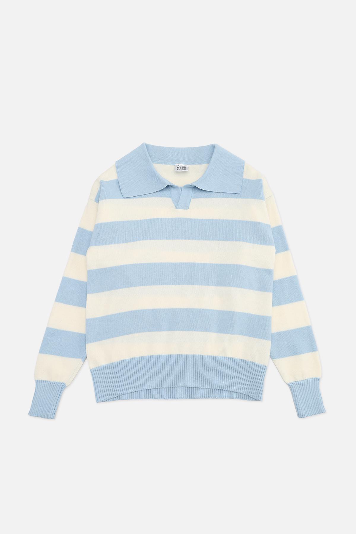 Джемпер для мальчика 116 см Молочный (ЦБ-00267473)