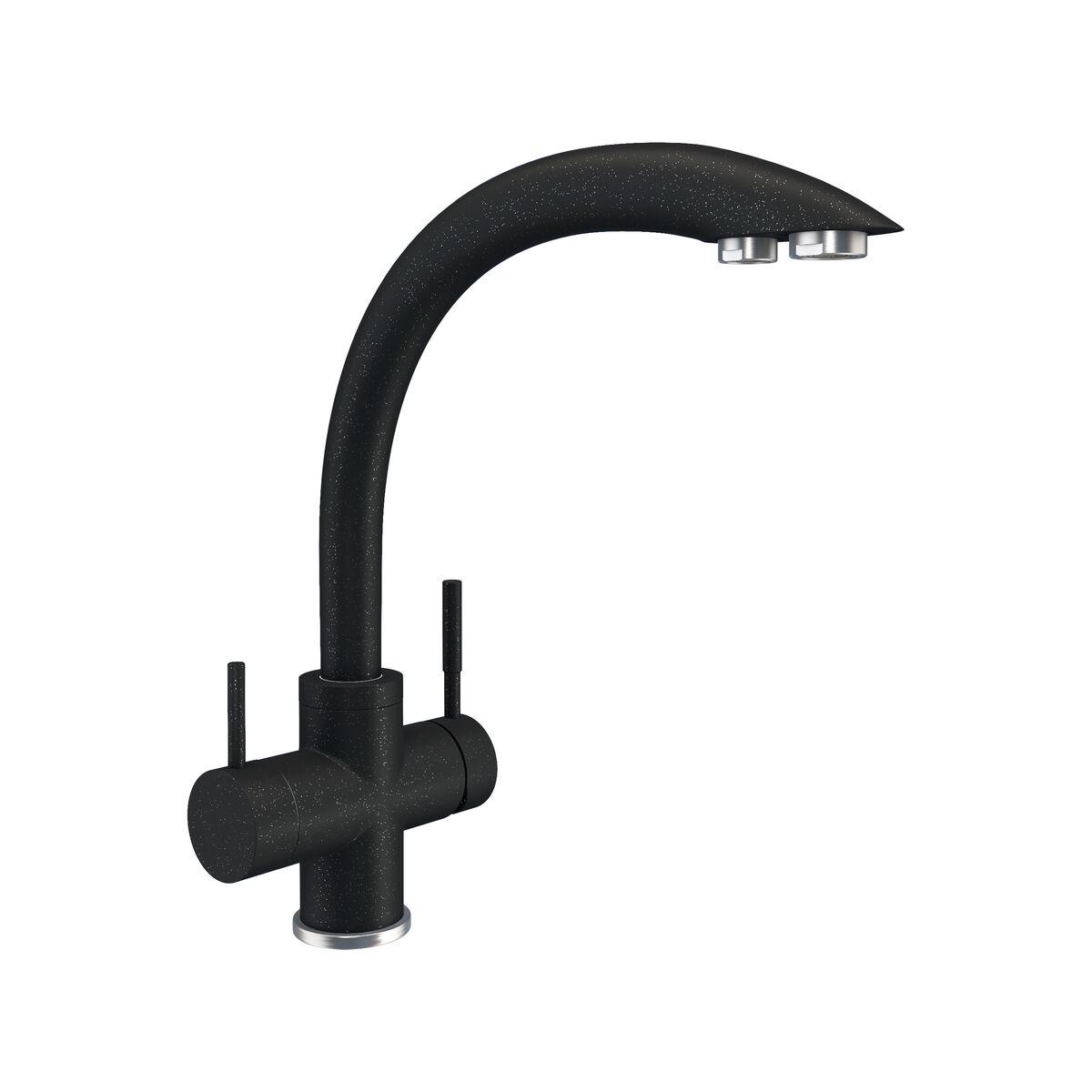 Смеситель Platinum 8203 HDF с функцией фильтра Черный (000032096) Смеситель Platinum 8203 HDF с функцией фильтра Черный (000032096)