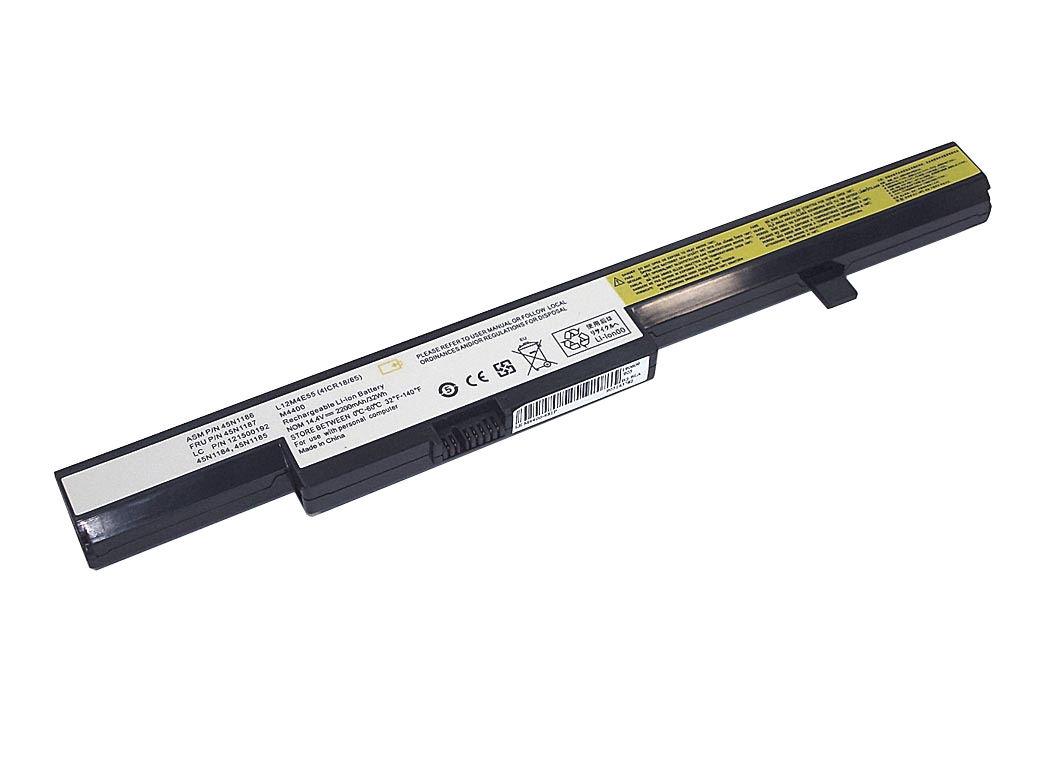 Батарея аккумуляторная для ноутбука Lenovo 45N1185 M4400 14,4 V 2200 mAh OEM Black (col79010867)