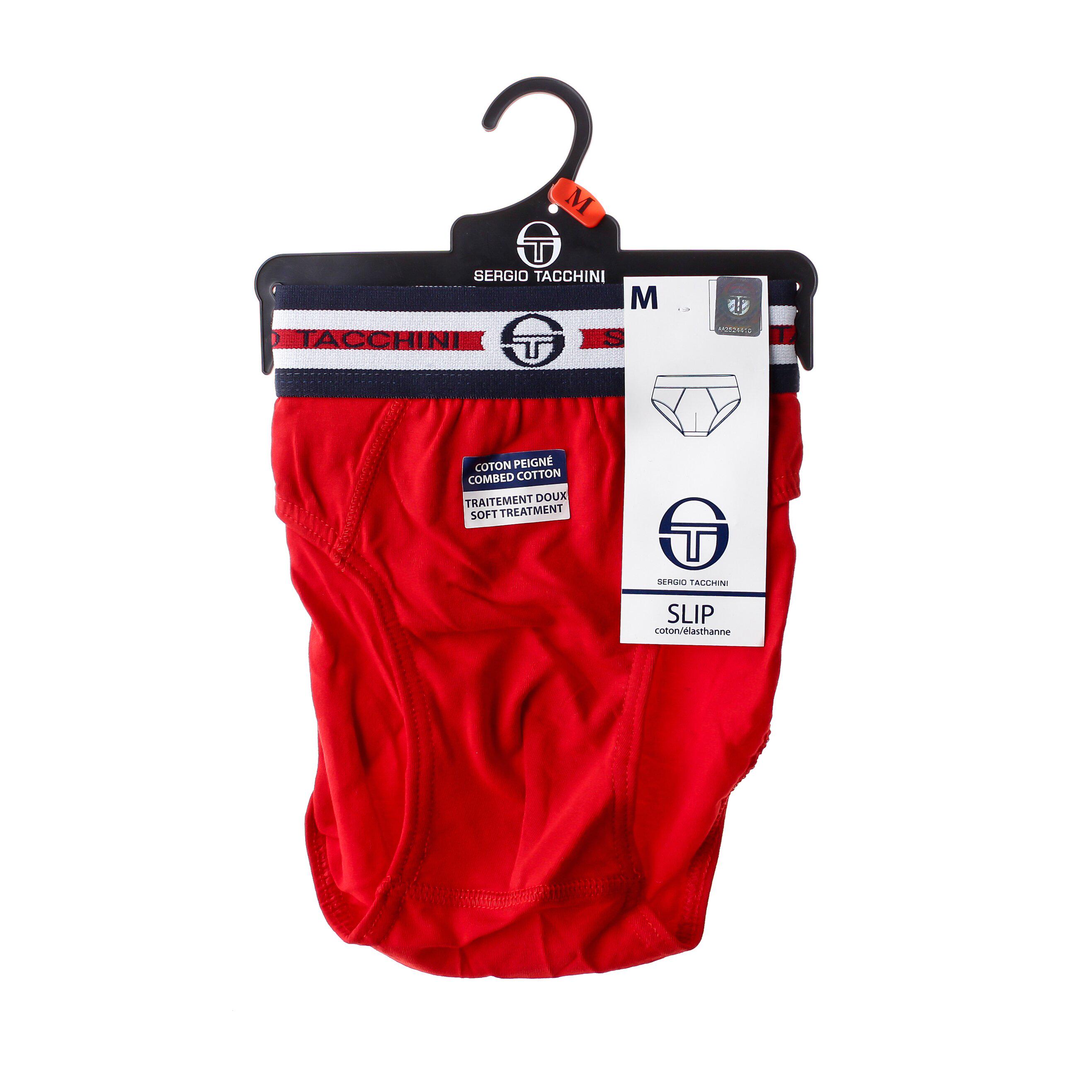 Трусы-слипы Sergio Tacchini Men's Slip 1-pack XL Red (30890513-1) - фото 2