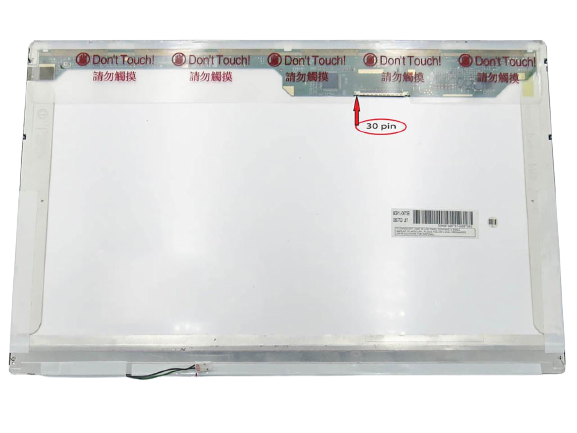 Матрица для ноутбука ASUS W90Vp 17,3" 1440x900 WXGA+ 8:5 LVDS 30 pin справа вверху (28776)