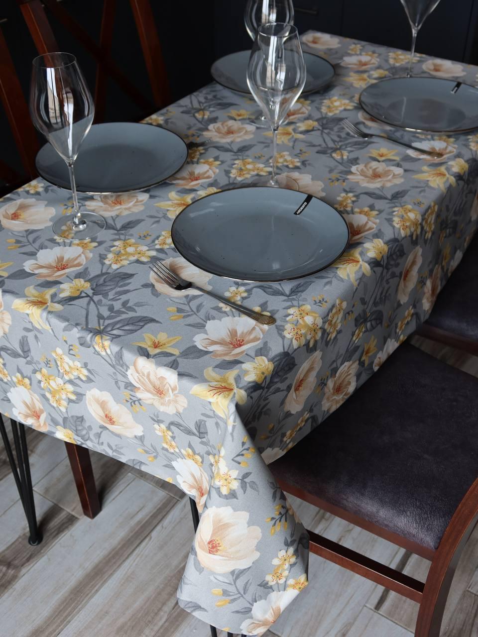 Скатертина водовідштовхувальна тефлонова прямокутна 260x170 см (30041-p4)