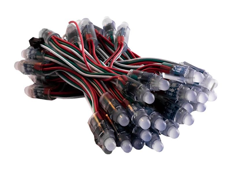 Светодиод быстрого монтажа 12 мм RGB full color 1903 (2790)