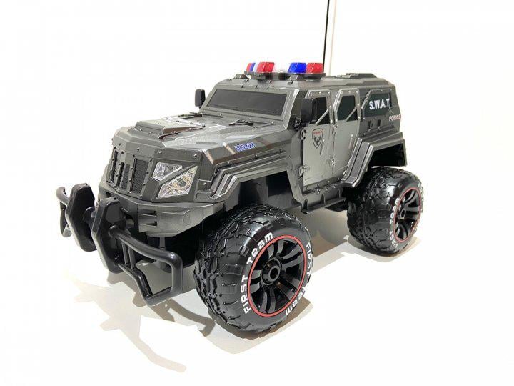 Джип на радиоуправлении Limo Toy SWAT W3828 Полиция Серый (40648036)