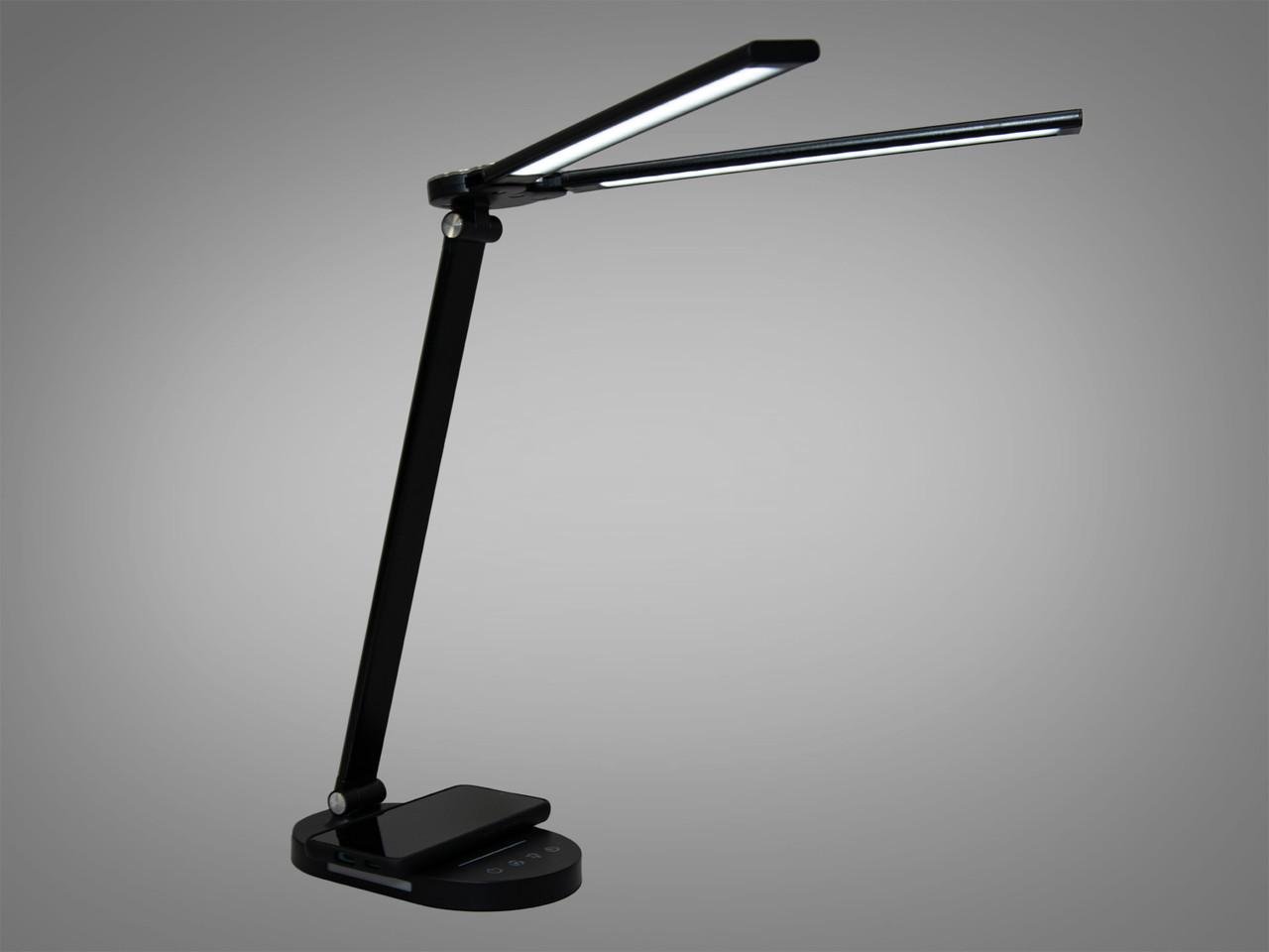 Лампа настільна світлодіодна Diasha A5508BK wireless charge 14 Вт (30832676)