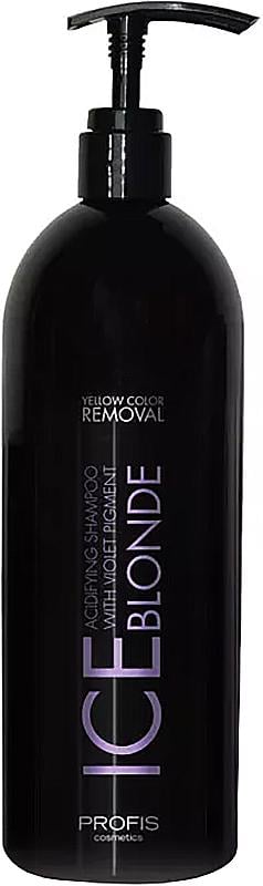 Шампунь антижелтый для холодных оттенков блонда Profis Ice Blonde 1000 мл (27885) - фото 2 Шампунь антижелтый для холодных оттенков блонда Profis Ice Blonde 1000 мл (27885) - фото 2