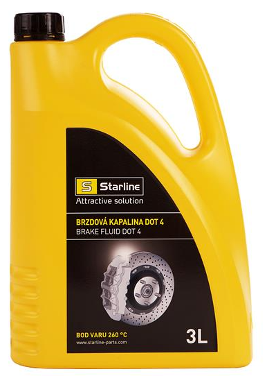 Тормозная жидкость STARLINE S ACST047 DOT-4 3000 мл