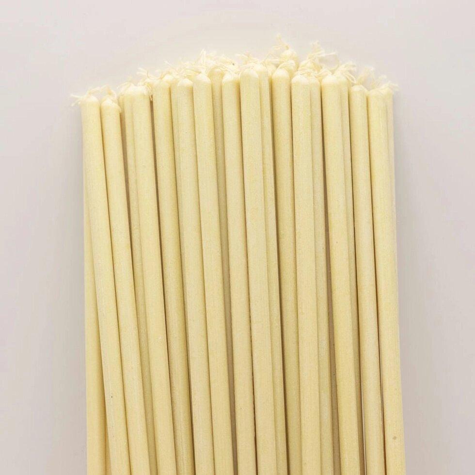 Свічки воскові 20 см 50 шт. Білий (bvs-20) - фото 2 Свічки воскові 20 см 50 шт. Білий (bvs-20) - фото 2